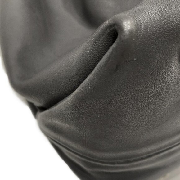 Auth FURLA - Dark Gray Leather Tote Bag - Picture 12 of 12